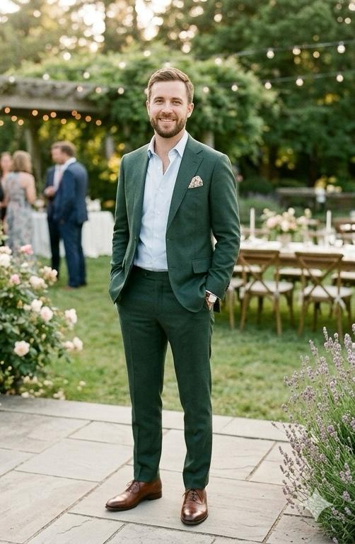 Green suit inspiration