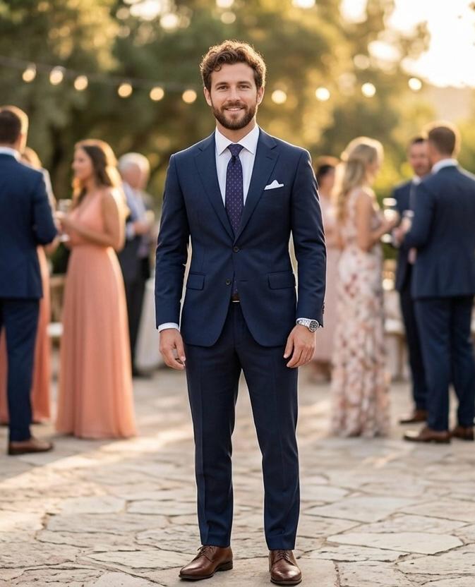 Navy suit inspiration